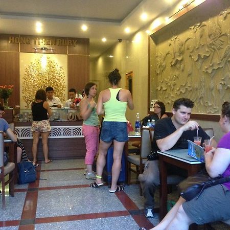 Hong Thien Ruby Hotel Hue Bagian luar foto